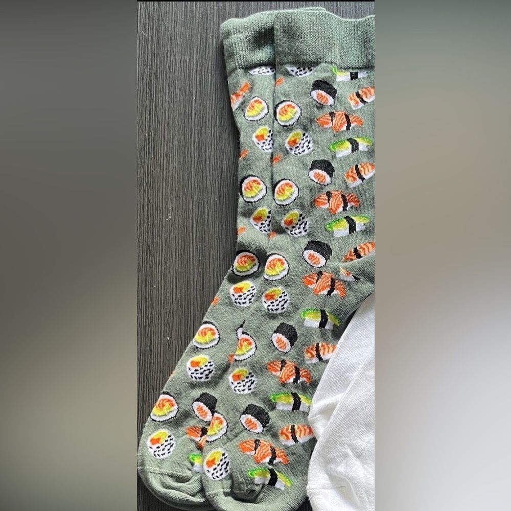 Sushi Patterned Socks